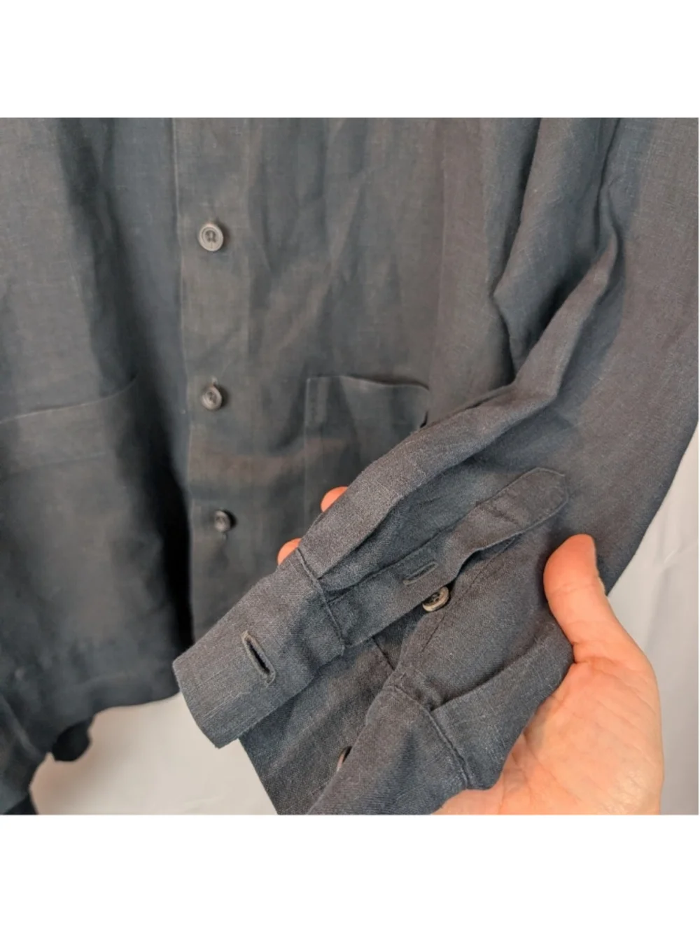 eskandar linen charcoal